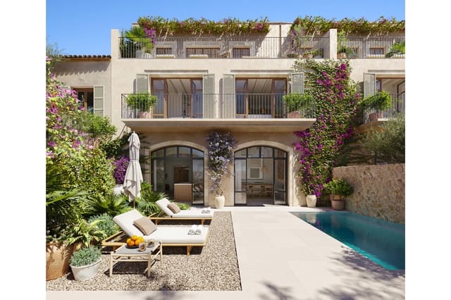 3 quarto Casa em Banda para venda em Santa María del Camí com piscina garagem - 2 150 000 € (Ref: 9511169)