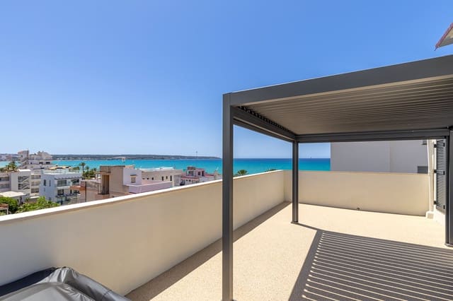 2 camera da letto Attico in vendita in Playa de Palma, Palma de Mallorca con piscina - 950.000 € (Rif: 9902219)