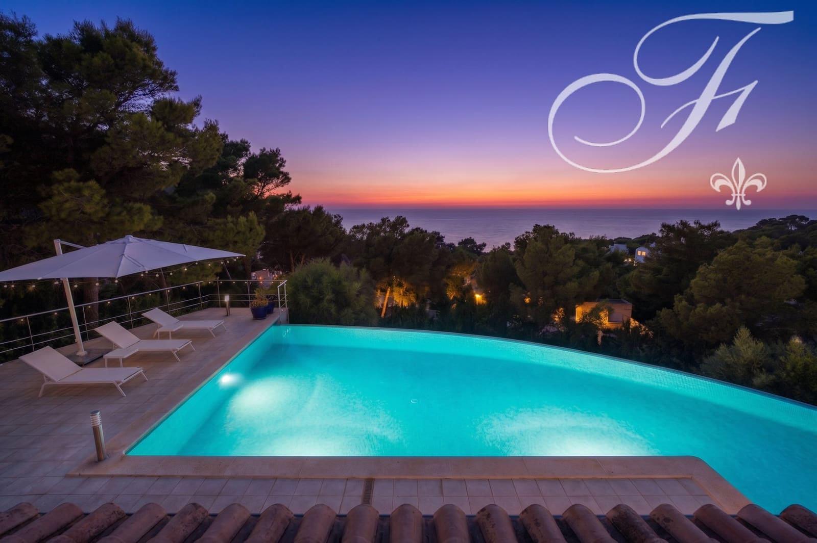 4 sypialnia Willa na sprzedaż w Cala Vadella z basenem garażem - 2 750 000 € (Ref: 8334920)
