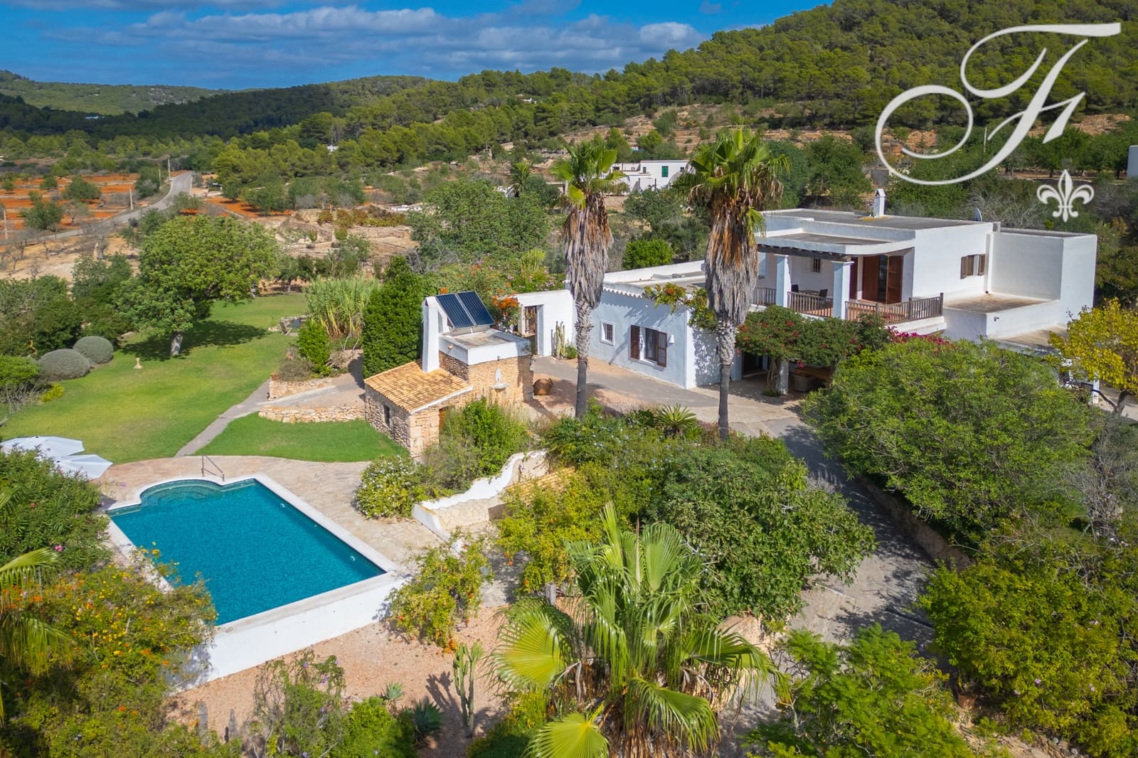 3 quarto Quinta/Casa Rural para venda em Santa Ines / Santa Agnes de Corona com piscina - 4 300 000 € (Ref: 9308993)