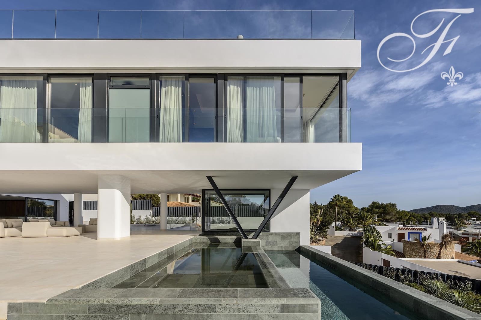 6 bedroom Villa for sale in Es Cubells with pool - € 9,500,000 (Ref: 9542201)