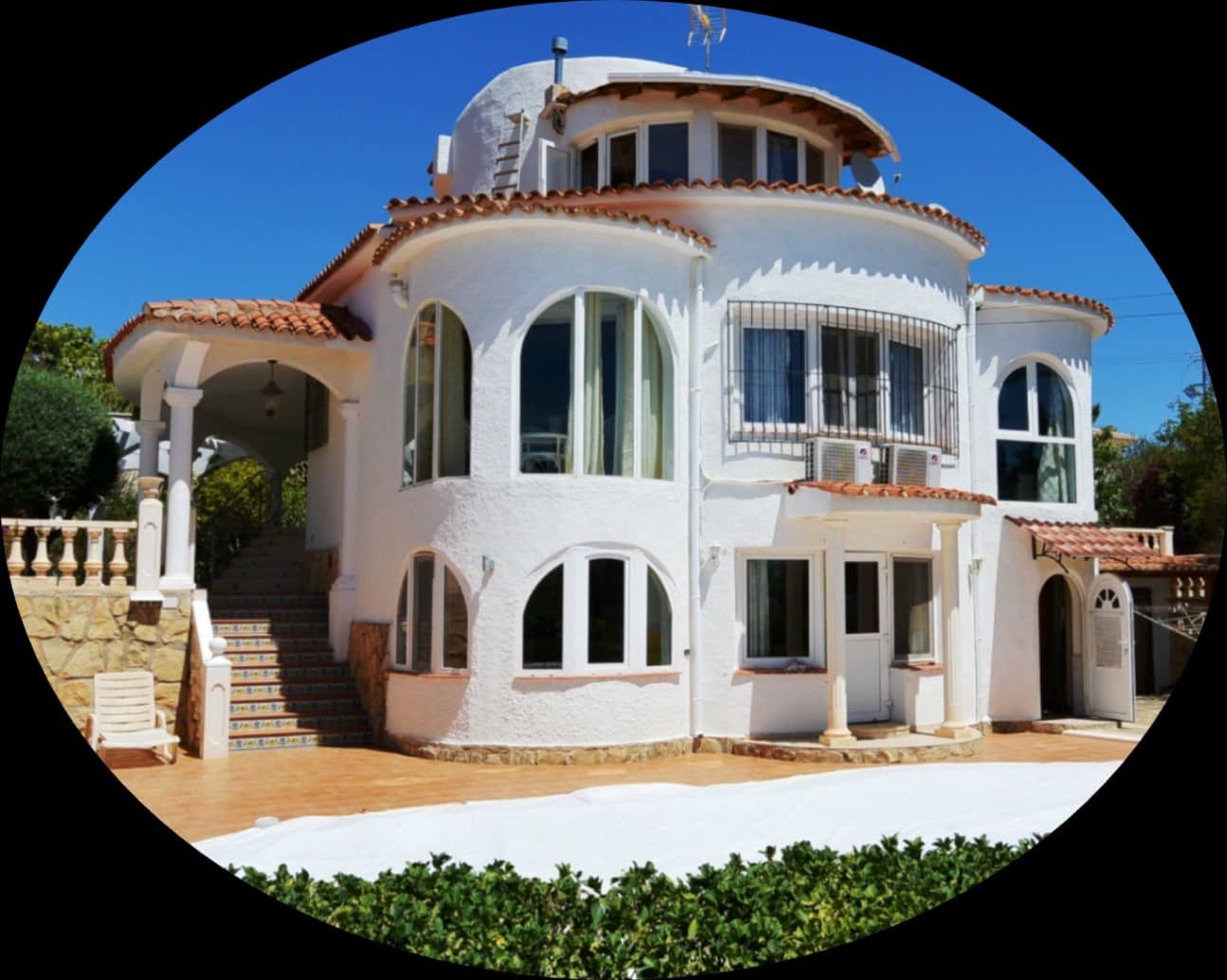 6 Zimmer Villa zu verkaufen in Calpe / Calp mit Garage - 599.990 € (Ref: 9897270)