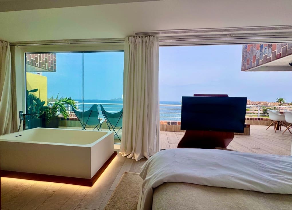 2 Zimmer Apartment zu verkaufen in La Manga del Mar Menor mit Pool - 360.000 € (Ref: 10000160)