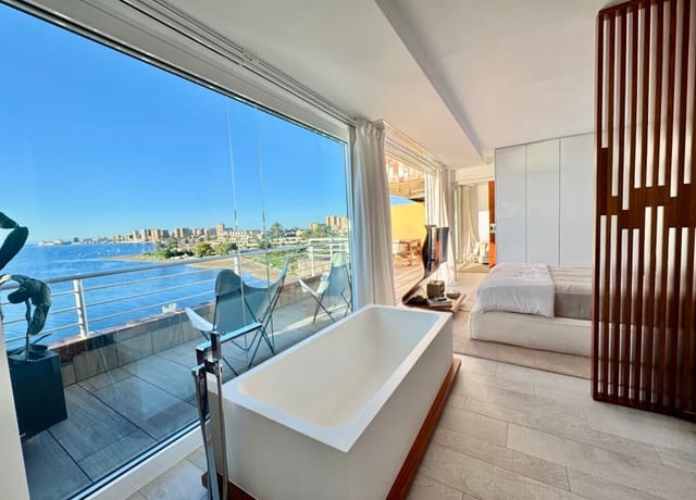 2 makuuhuone Huoneisto myytävänä paikassa La Manga del Mar Menor mukana uima-altaan - 360 000 € (Ref: 10000160)