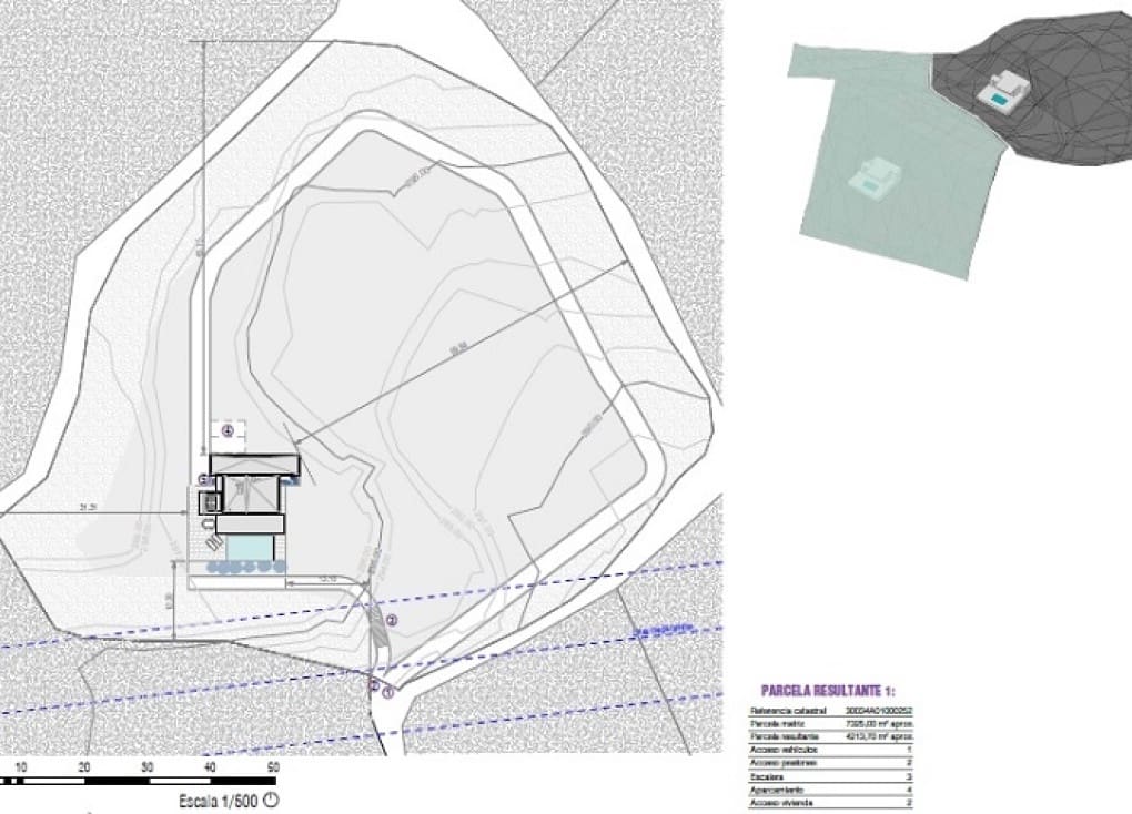 3 soveværelse Finca/Landehus til salg i Ricote med swimmingpool garage - € 299.000 (Ref: 8317637)