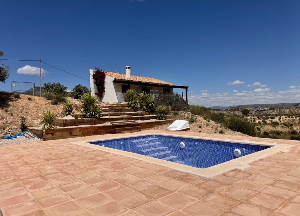 2 chambre Finca/Maison de Campagne à vendre à Ricote avec piscine garage - 119 000 € (Ref: 9830401)