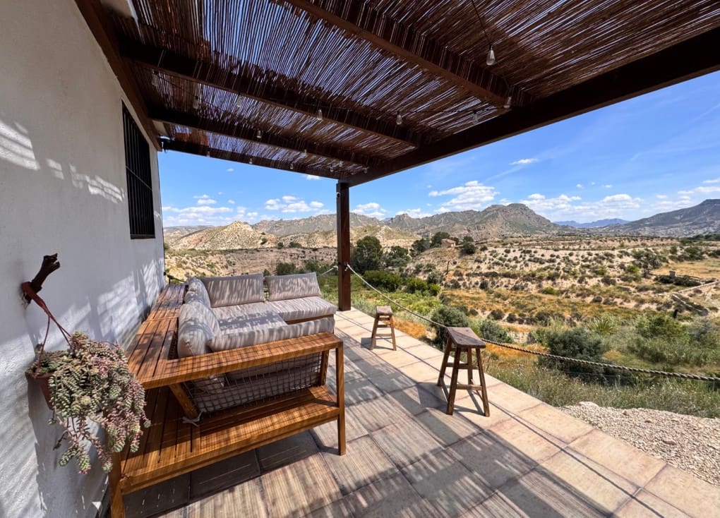 2 chambre Finca/Maison de Campagne à vendre à Ricote avec piscine garage - 119 000 € (Ref: 9830401)