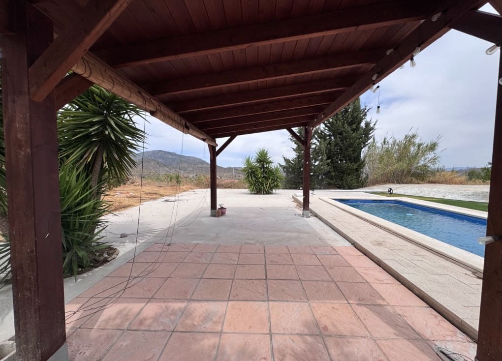 3 slaapkamer Finca/Landhuis te koop in Ricote met zwembad garage - € 165.000 (Ref: 9997658)