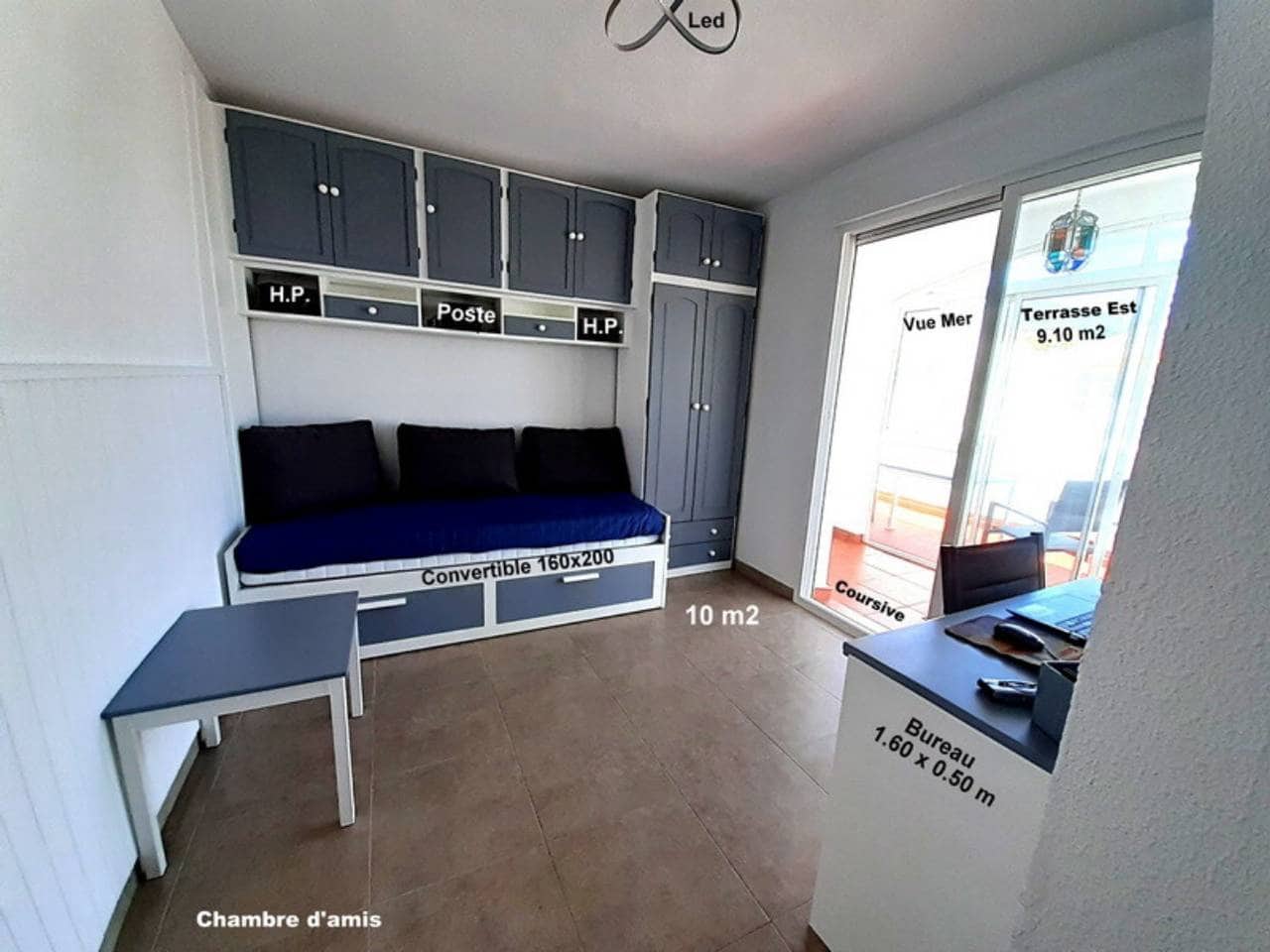 2 Zimmer Penthouse zu verkaufen in Velilla mit Pool Garage - 395.000 € (Ref: 10077236)