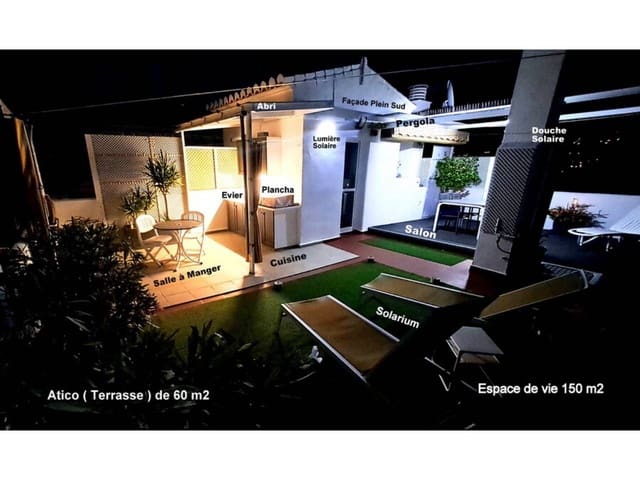 2 Zimmer Penthouse zu verkaufen in Velilla, Almuñécar mit Pool Garage - 395.000 € (Ref: 10077236)
