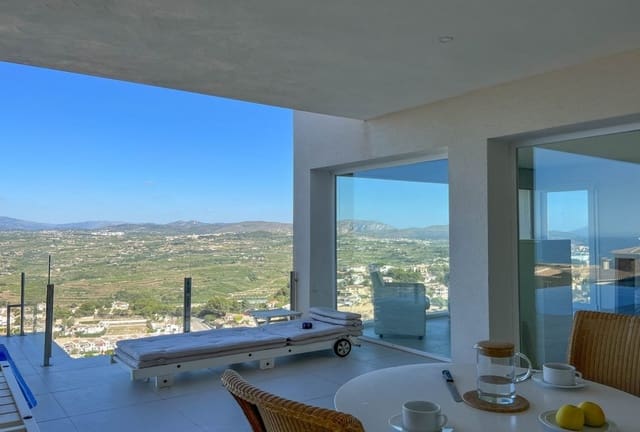 2 makuuhuone Huvila myytävänä paikassa Cumbre del Sol, Benitachell / Benitatxell mukana uima-altaan - 875 000 € (Ref: 10023258)