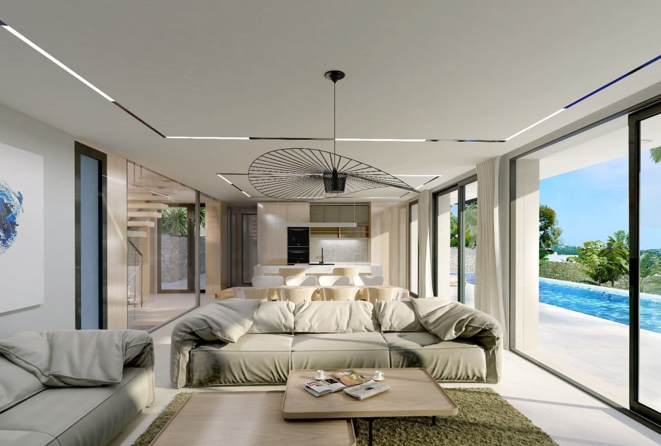 4 Zimmer Villa zu verkaufen in Moraira mit Pool Garage - 790.000 € (Ref: 10174249)