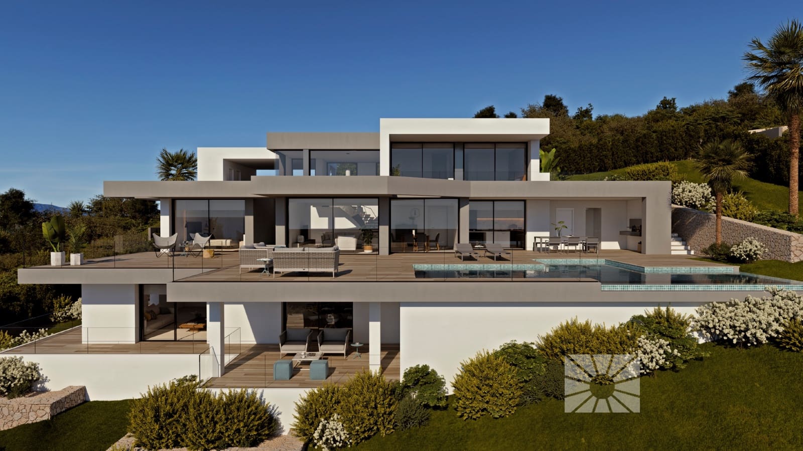 4 bedroom Villa for sale in Cumbre del Sol with pool garage - € 2,100,000 (Ref: 5262202)