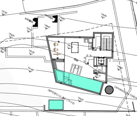 Chalet de 4 habitaciones en Oltamar - Cucarres, Calpe / Calp en venta con piscina - 1.850.000 € (Ref: 5740557)