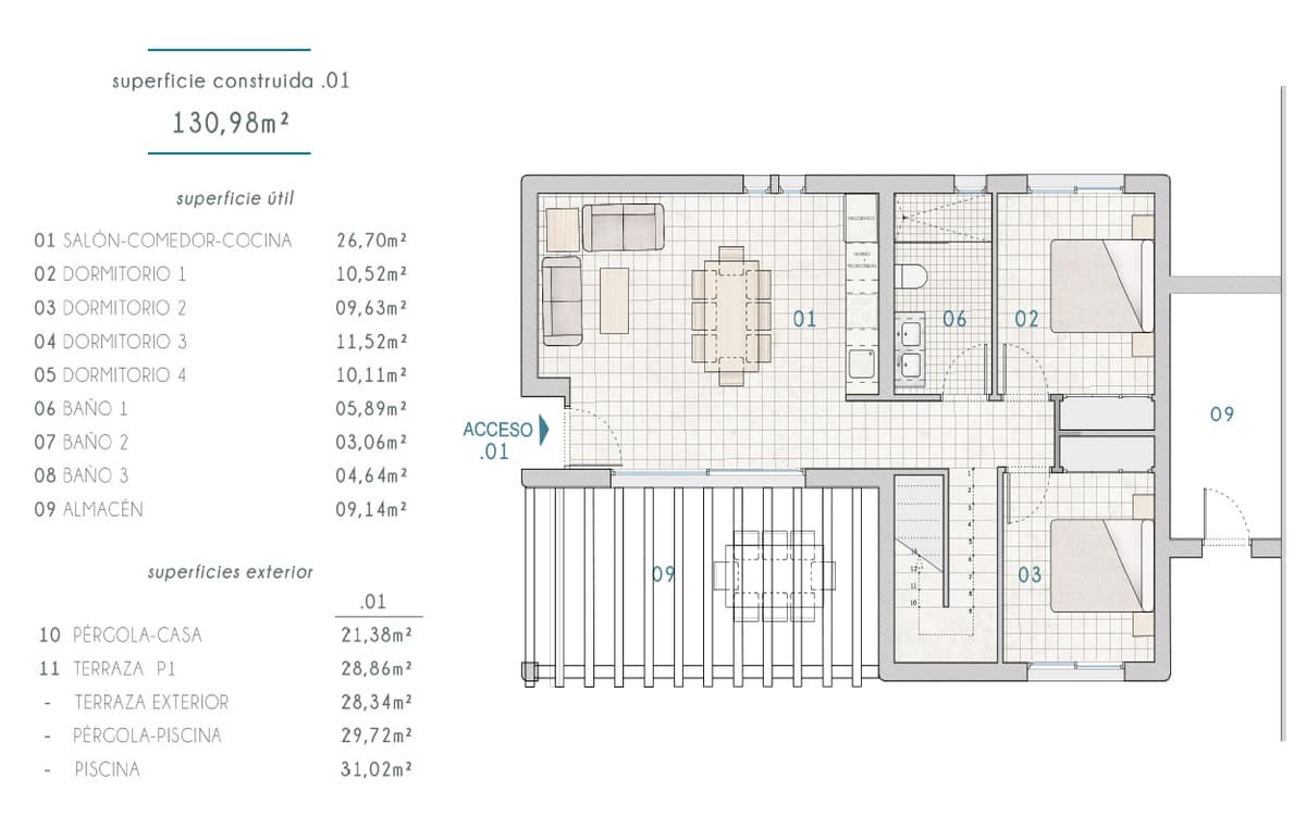 4 Zimmer Villa zu verkaufen in Moraira mit Pool - 1.399.000 € (Ref: 6467747)