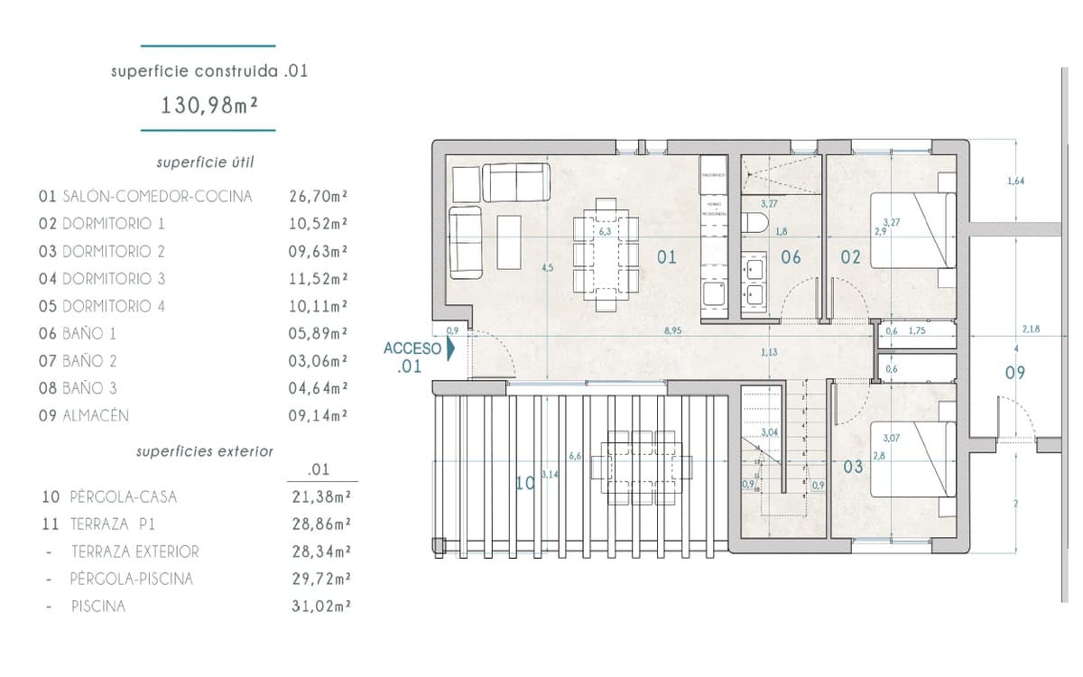 4 Zimmer Villa zu verkaufen in Moraira mit Pool - 1.399.000 € (Ref: 6467747)