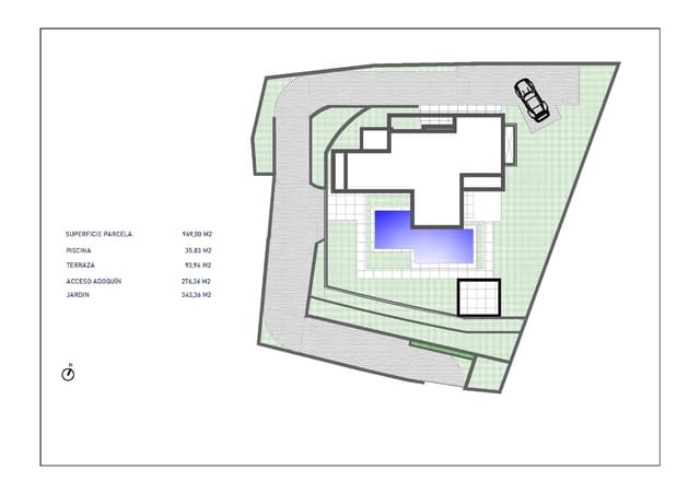 Chalet de 4 habitaciones en Moraira, Teulada-Moraira en venta con piscina - 2.440.000 € (Ref: 6531621)