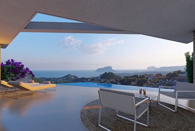 3 soverom Villa til salgs i Moraira, Teulada-Moraira med svømmebasseng garasje - € 920 000 (Ref: 7807387)