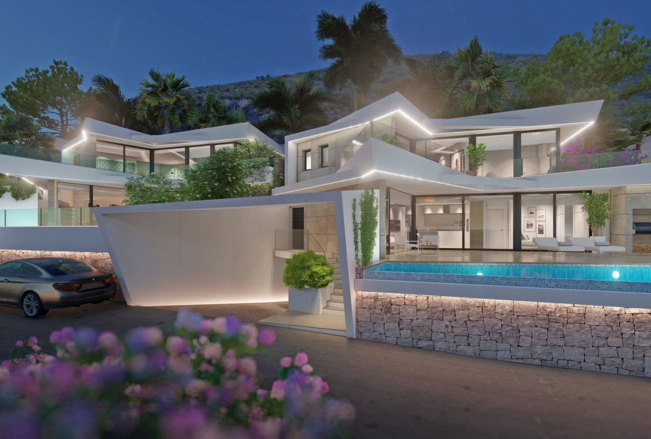 3 soverom Villa til salgs i Moraira med svømmebasseng garasje - € 920 000 (Ref: 7807387)