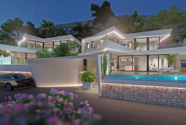 3 soverom Villa til salgs i Moraira, Teulada-Moraira med svømmebasseng garasje - € 920 000 (Ref: 7807387)