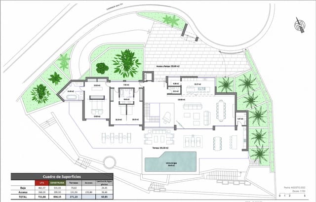 6 Zimmer Villa zu verkaufen in Benissa mit Pool Garage - 4.250.000 € (Ref: 8469415)