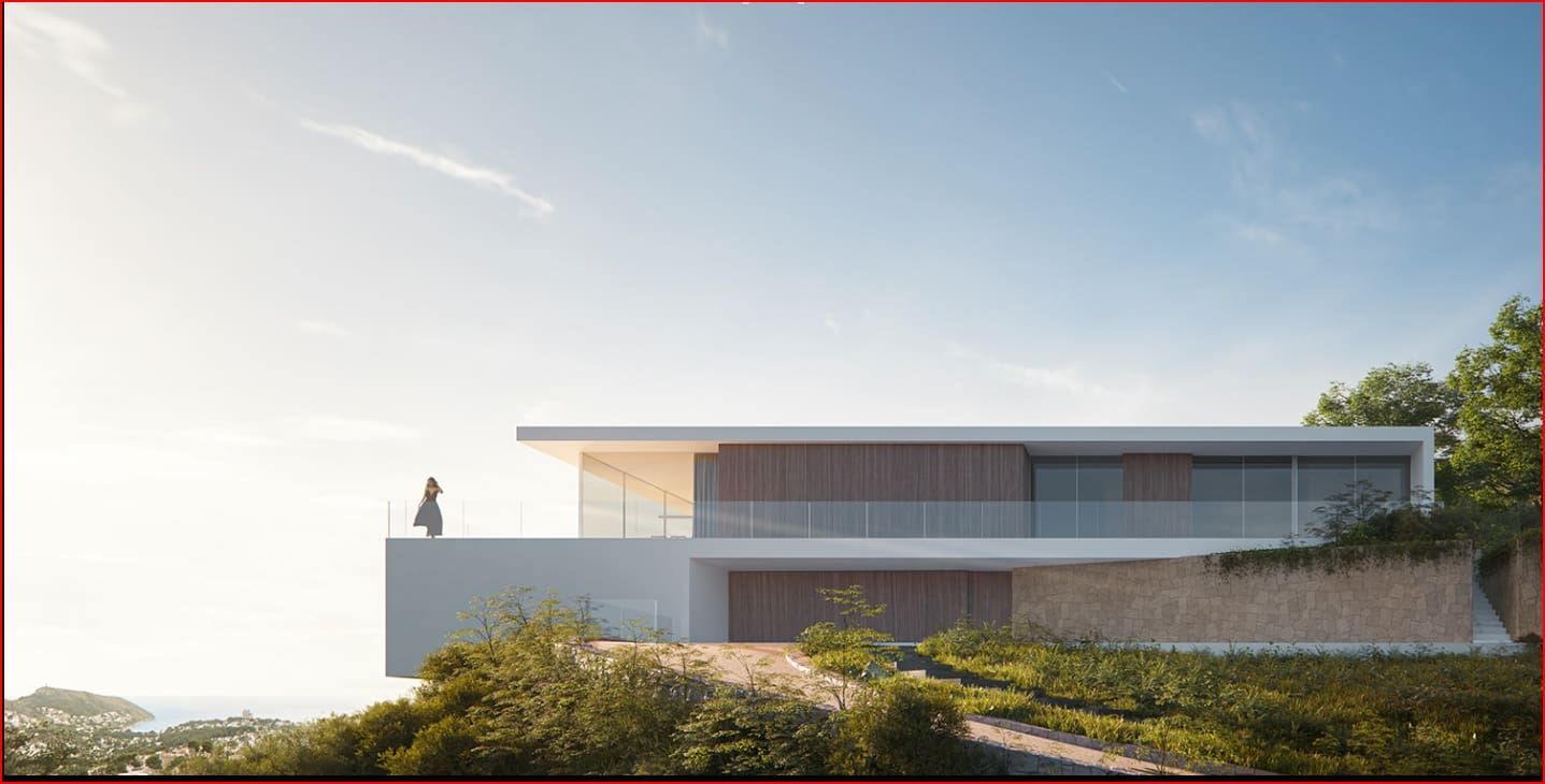 4 sypialnia Willa na sprzedaż w Moraira z basenem - 2 995 000 € (Ref: 8488210)