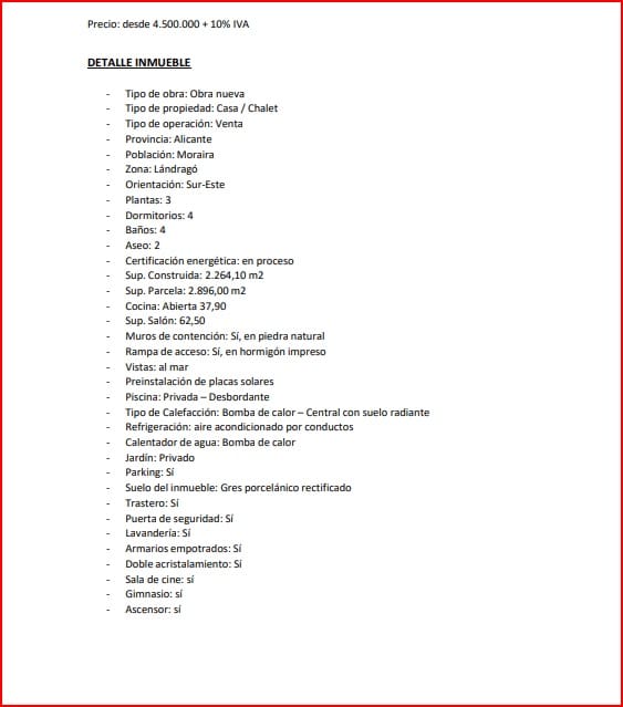 4 bedroom Villa for sale in Moraira with pool garage - € 4,500,000 (Ref: 8491243)