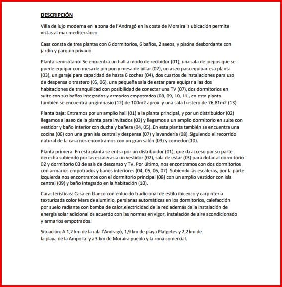 4 bedroom Villa for sale in Moraira with pool garage - € 4,500,000 (Ref: 8491243)