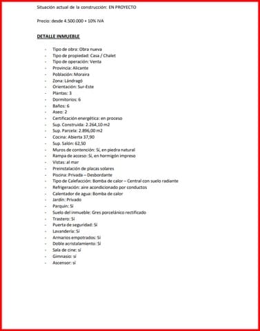 6 bedroom Villa for sale in Moraira, Teulada-Moraira with pool - € 4,500,000 (Ref: 8491418)