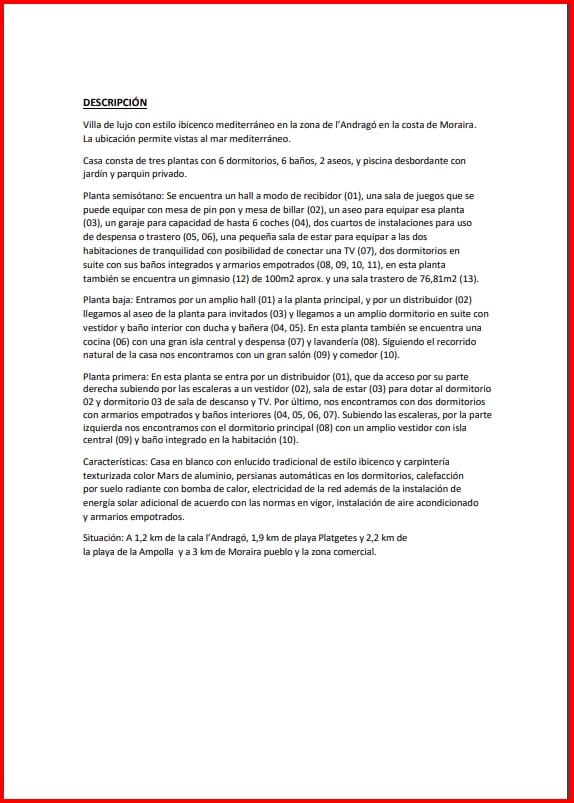 6 bedroom Villa for sale in Moraira with pool - € 4,500,000 (Ref: 8491418)