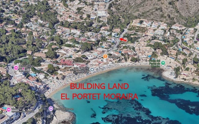 Grond te koop in Moraira, Teulada-Moraira - € 800.000 (Ref: 8598115)