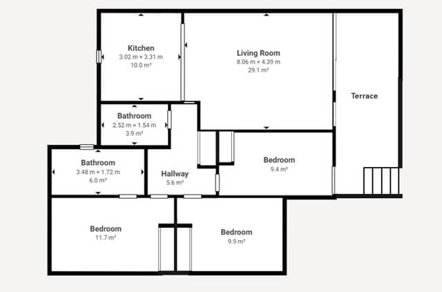 3 soveværelse Lejlighed til salg i Moraira, Teulada-Moraira - € 510.000 (Ref: 8647505)