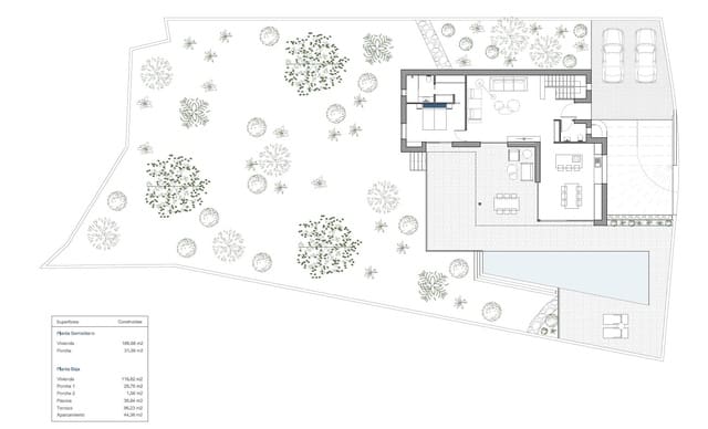 4 soverom Villa til salgs i Benissa med svømmebasseng - € 1 550 000 (Ref: 8676536)