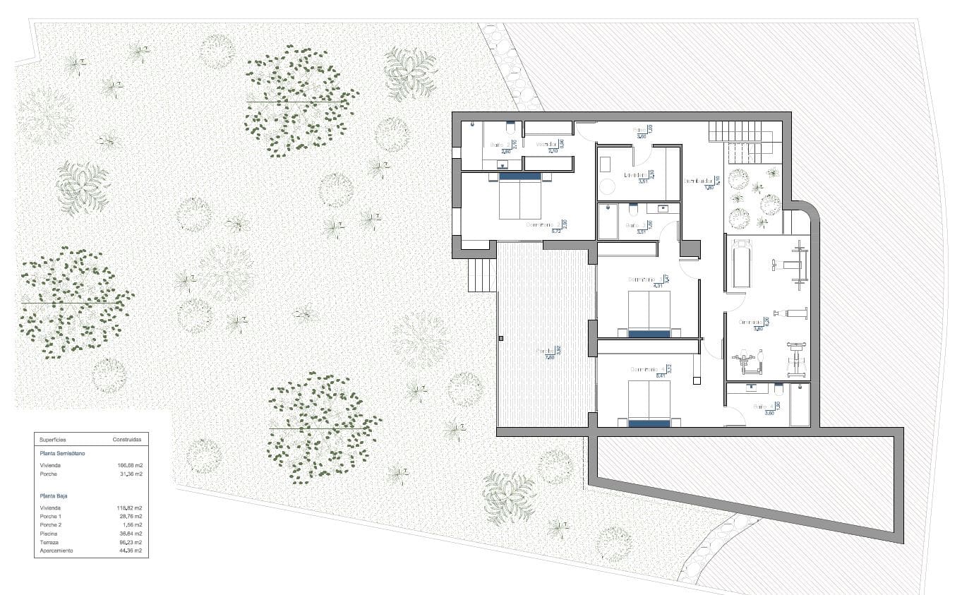4 soverom Villa til salgs i Benissa med svømmebasseng - € 1 550 000 (Ref: 8676536)