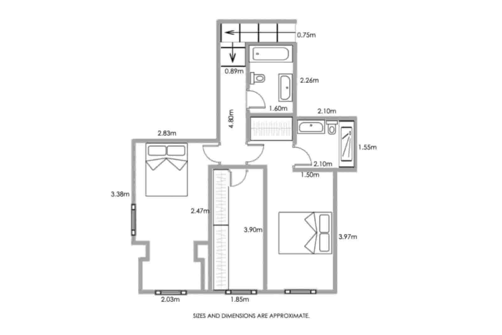 3 sypialnia Apartament na sprzedaż w Moraira z garażem - 550 000 € (Ref: 8720090)