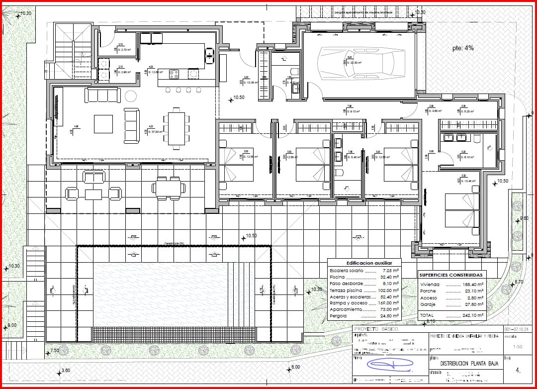 4 bedroom Villa for sale in Calpe / Calp with pool - € 1,750,000 (Ref: 8852287)