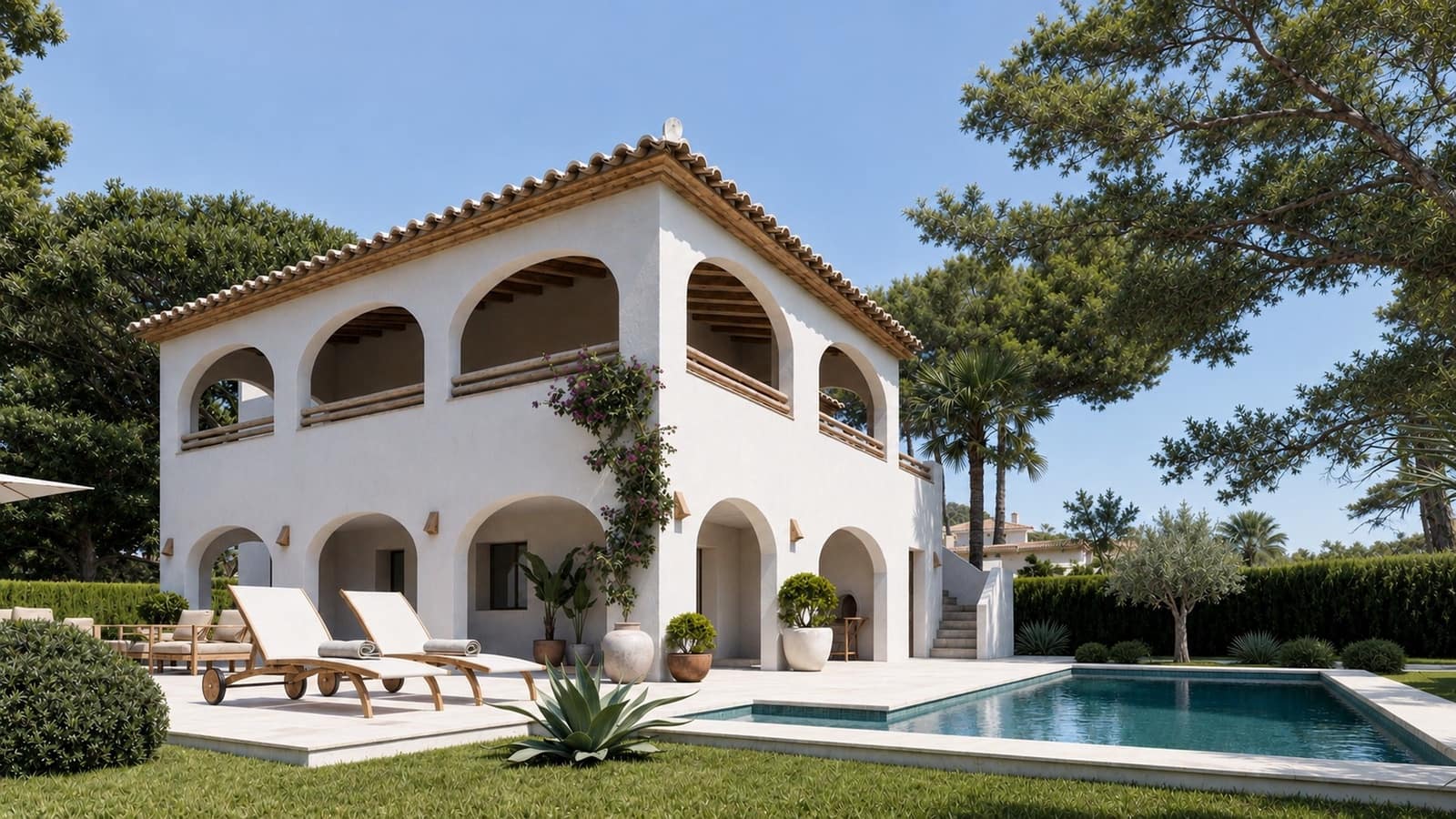 4 bedroom Villa for sale in Moraira with pool - € 1,600,000 (Ref: 8853027)