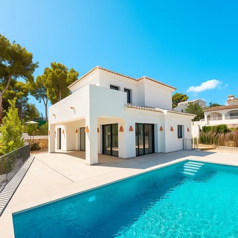 4 soveværelse Villa til salg i Moraira, Teulada-Moraira med swimmingpool - € 1.495.000 (Ref: 9307044)