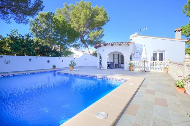 4 sypialnia Willa na sprzedaż w Moraira, Teulada-Moraira z basenem garażem - 599 500 € (Ref: 9401809)
