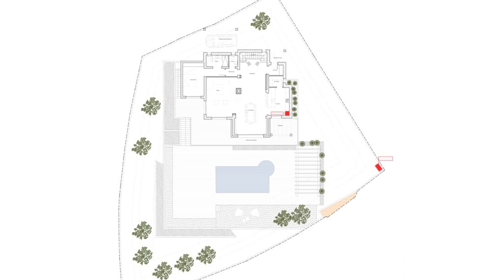 4 makuuhuone Huvila myytävänä paikassa Moraira mukana uima-altaan 
autotalli - 2 275 000 € (Ref: 9468963)