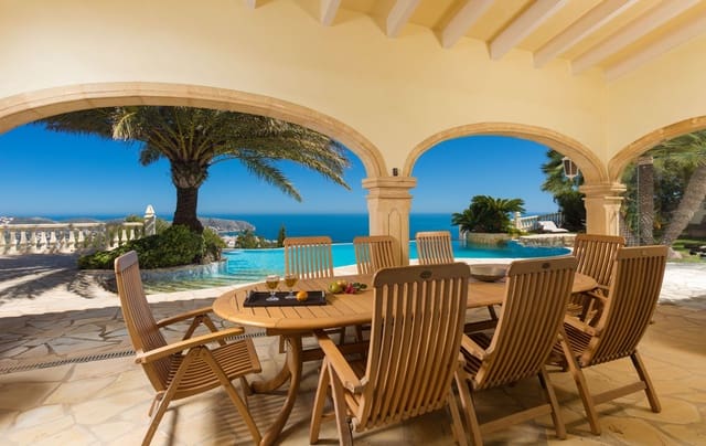 4 sypialnia Willa na sprzedaż w Moraira, Teulada-Moraira z basenem garażem - 2 100 000 € (Ref: 9468964)