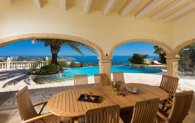 4 sypialnia Willa na sprzedaż w Moraira, Teulada-Moraira z basenem garażem - 2 100 000 € (Ref: 9468964)