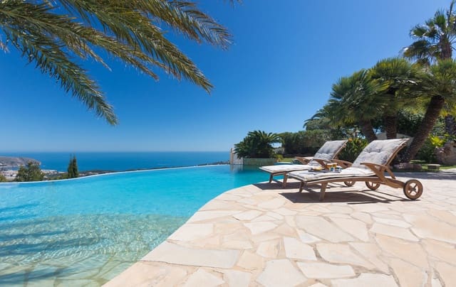 4 sypialnia Willa na sprzedaż w Moraira, Teulada-Moraira z basenem garażem - 2 100 000 € (Ref: 9468964)