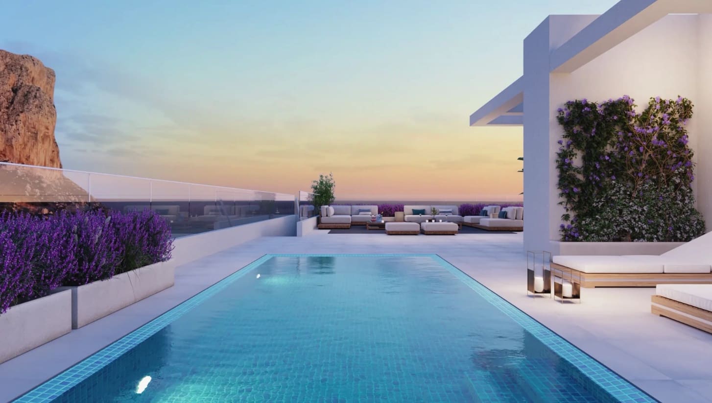 3 soveværelse Penthouse til salg i Calpe / Calp med swimmingpool garage - € 1.650.000 (Ref: 9679231)