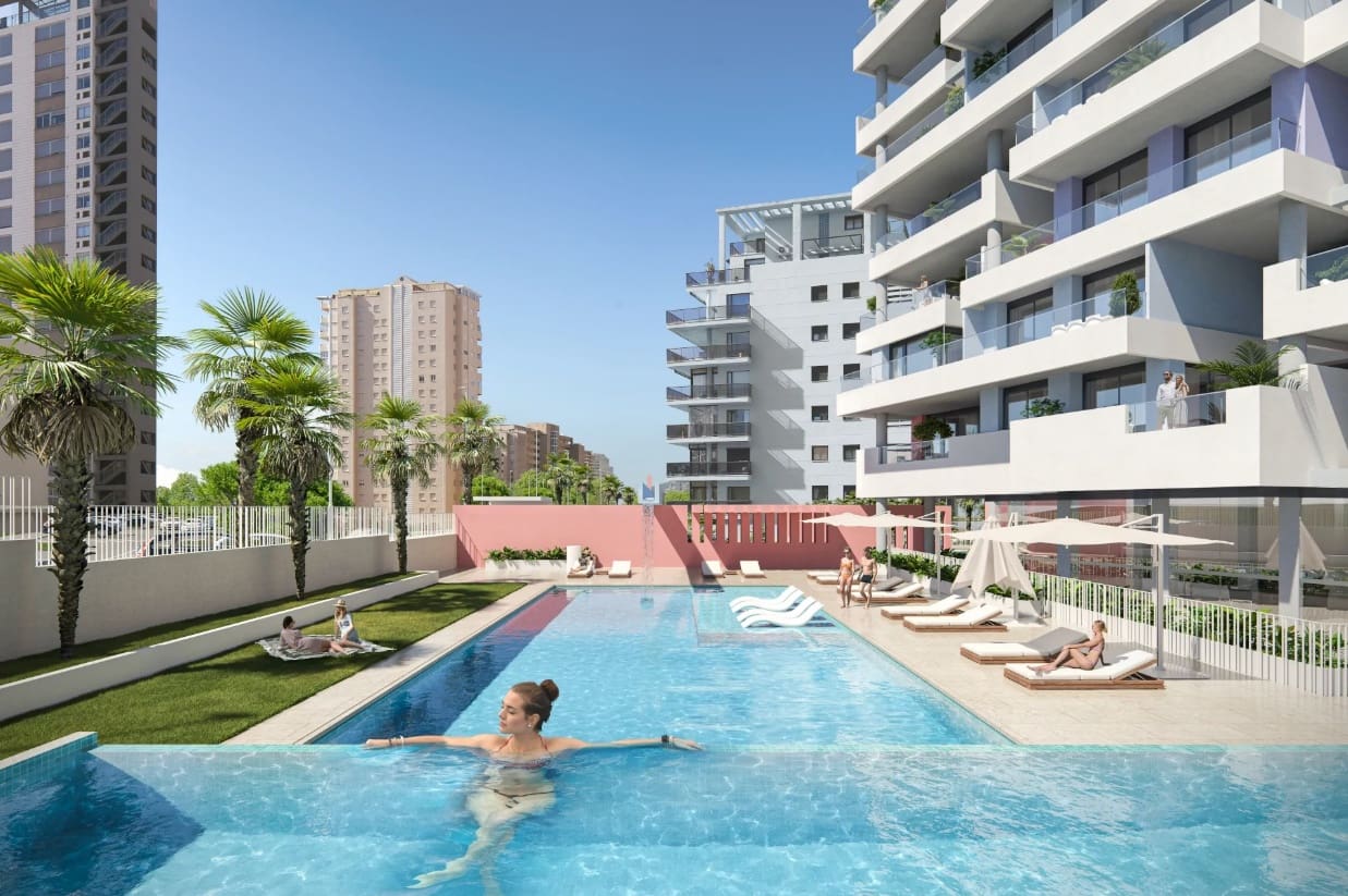 2 quarto Apartamento para venda em Calpe / Calp com piscina garagem - 650 000 € (Ref: 9679232)