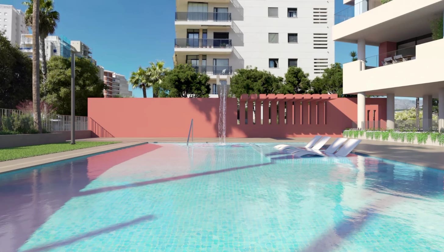 2 quarto Apartamento para venda em Calpe / Calp com piscina garagem - 650 000 € (Ref: 9679232)