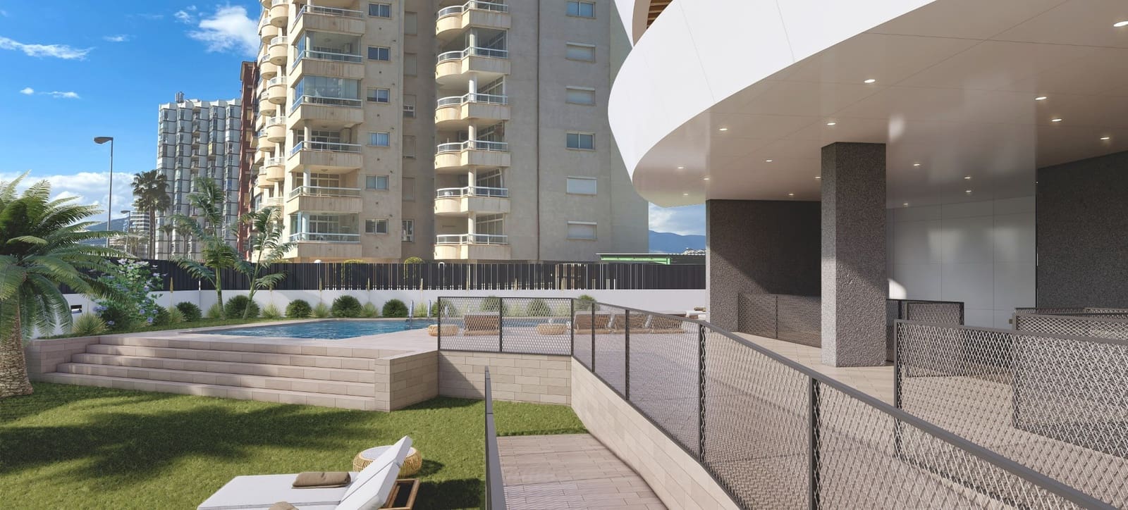 3 Zimmer Apartment zu verkaufen in Calpe / Calp mit Pool - 544.000 € (Ref: 9702479)