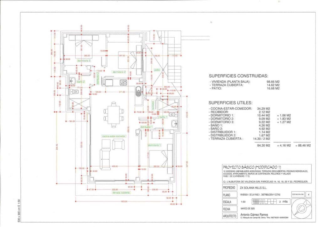 3 bedroom Villa for sale in Pedreguer with pool garage - € 529,000 (Ref: 9727438)