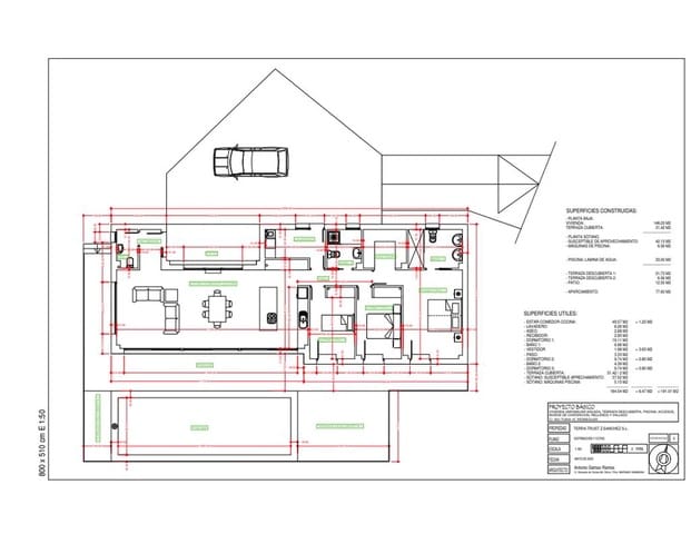 3 soveværelse Villa til salg i Monte Solana, Pedreguer med swimmingpool garage - € 710.000 (Ref: 9727439)