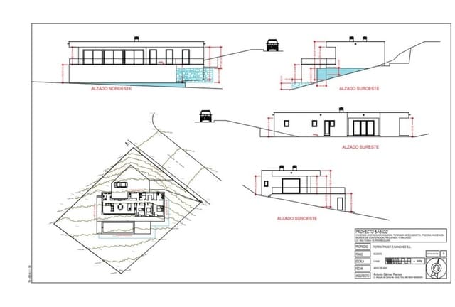 Chalet de 3 habitaciones en Pedreguer en venta con piscina garaje - 710.000 € (Ref: 9727439)